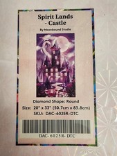 Discontinued DAC Spirit Lands-Castle Round Diamond Art Kit Moonbound Studio NIB