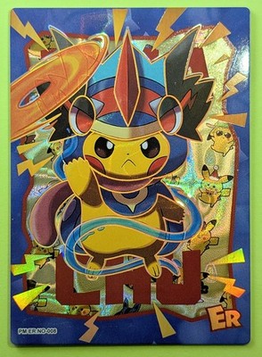  New! Greninja Pikachu Poncho ER 008 Gold Holo Eif Origin 4.0 Non-TCG Pokémon