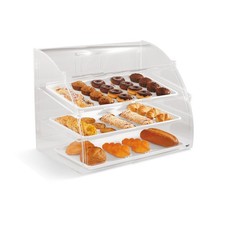Vollrath ELBC1 3Tier Acrylic Curved Display Case