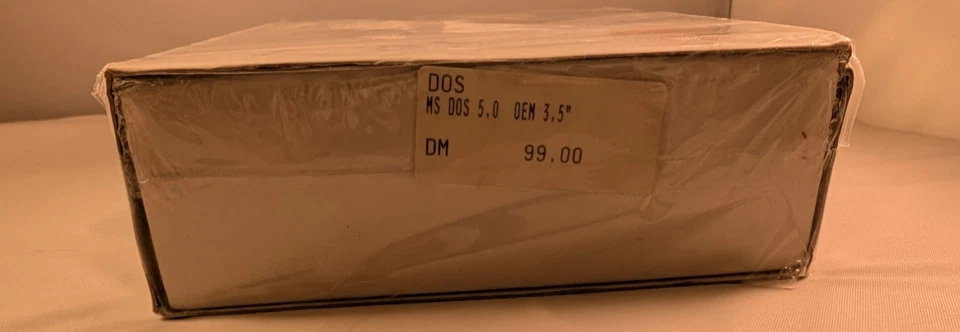 IBM MS-DOS 5.0 3,5" Disketten NEU / SEALED - Bild 2 von 4