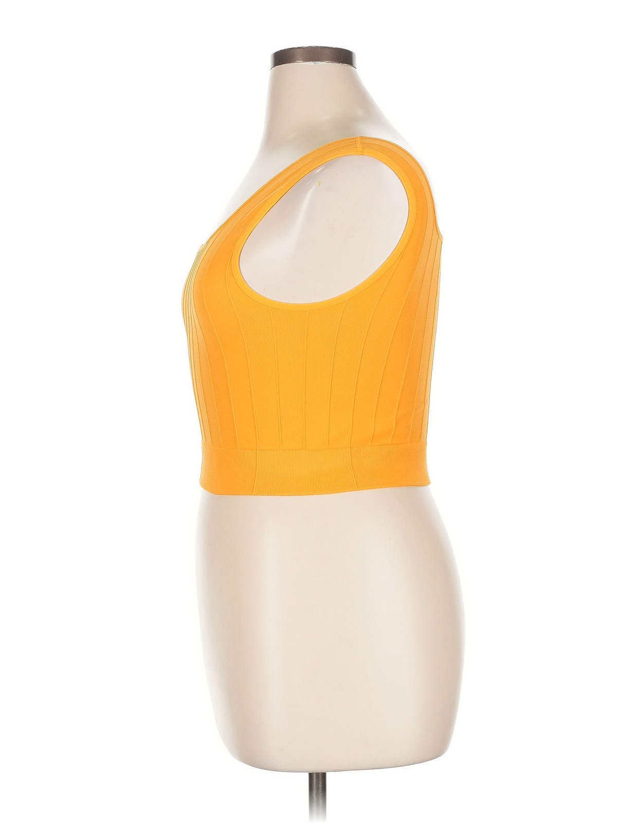 H&M Sport Women Yellow Sleeveless Top XL thumbnail 4