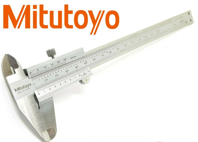Mitutoyo 530-312 Vernier Caliper Plastic Measuring Range 0-150mm Stainless Steel