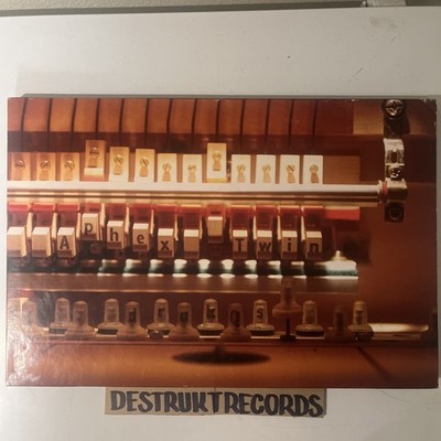 Aphex Twin Drukqs 4X LP Box Set Limited Edition Warp Records VG RARE