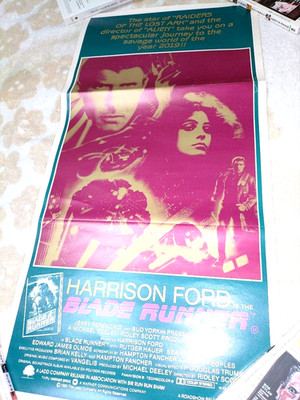 Blade Runner Vintage Movie Poster Australia First Release 1982 Original
