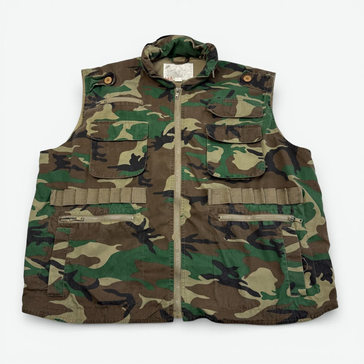 Gilet sans manche imperméable Ranger camouflage C/E Armée Française