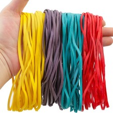 Large Rubber Bands Heavy Duty 120 Pcs 7 Inch Rubber Bands Office Supplies