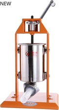 Hakka Sausage Stuffer and Vertical Sausage Maker (7Lb/3L),Size: 3L