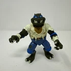 Vintage 1993 Playmates TMNT Universal Monsters LEONARDO WOLFMAN glow in the dark