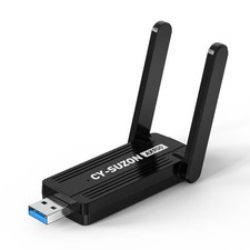 WiFi Adapter for Desktop PC, AX900 USB WiFi 6 Adapter with 5GHz/2.4GHz Dual B...