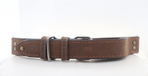 Auth. Laco Men's Pilot 20mm X 20mm Brown Leather Watch Strap NOS