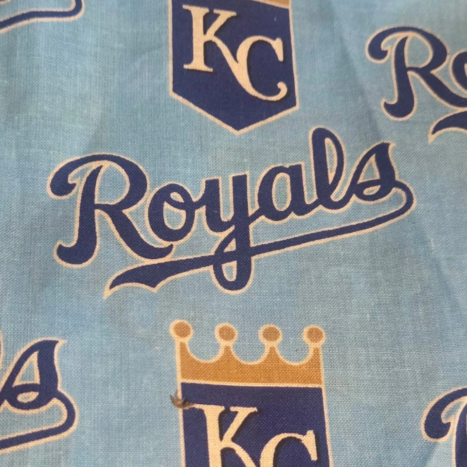 St.Louis Cardinals KC Royals Fabric Remnants Major League Baseball Crafts Sewing - Image 4 of 4