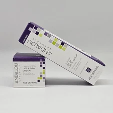 2 PC SET ANDALOU Age Defying Lift & Firm Cream + DIY Booster SPF 30 Facial Serum