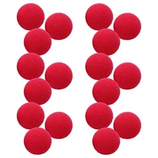 3 PCS Squeaky Clown Nose Red Circus Theme Party Decorations Costume