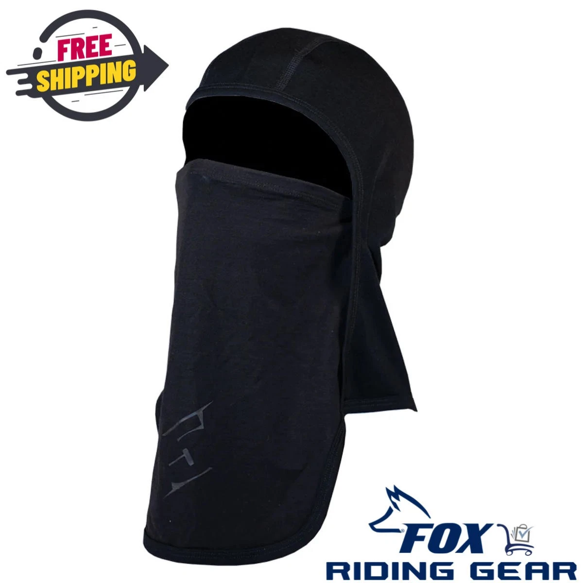 509 FZN Merino Wool Balaclava Black Snowmobile Mask F10000800-000-001 -OPEN BOX