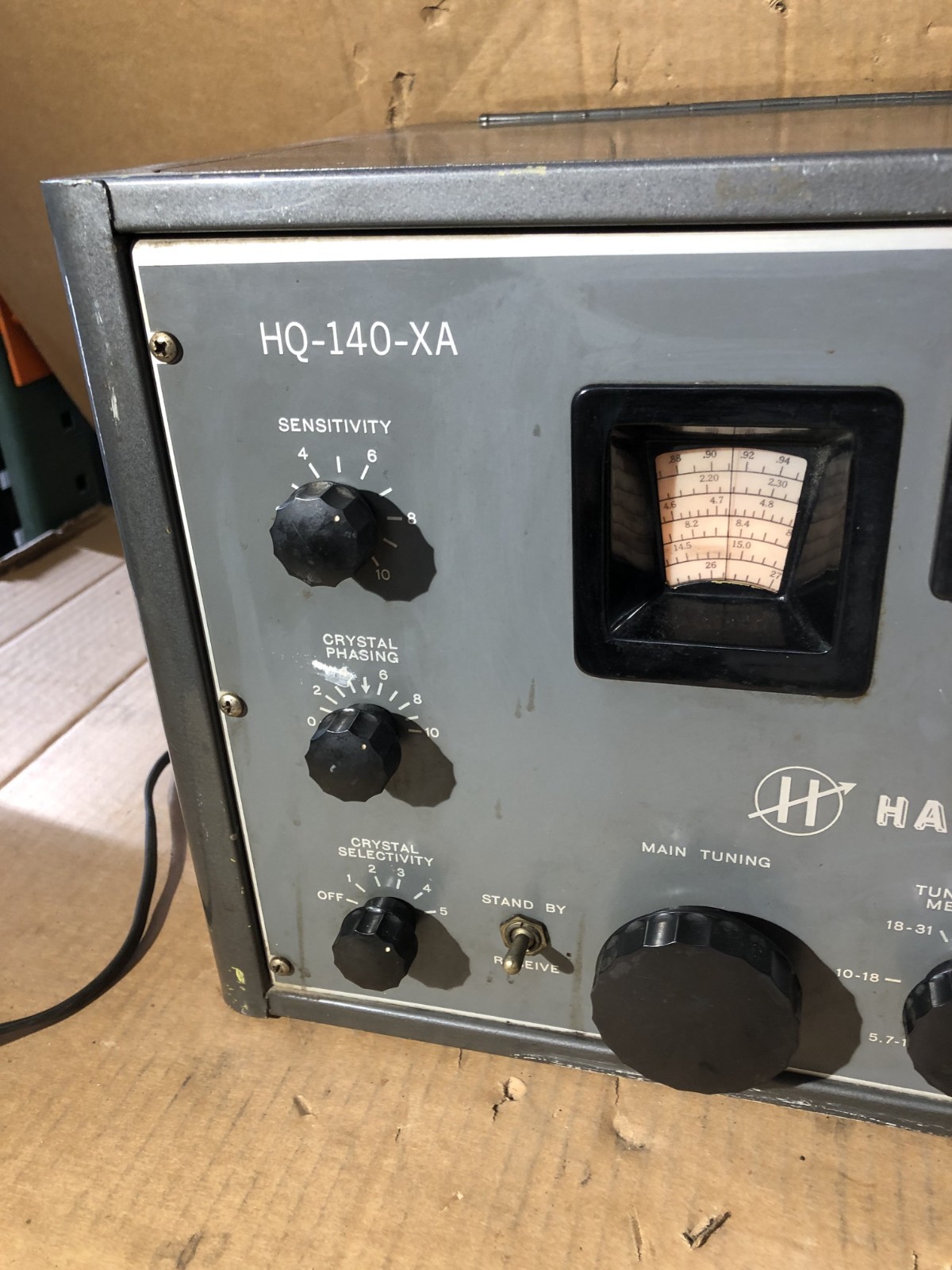 Vintage Hammarlund HQ-140-XA Tube Receiver Ham Radio