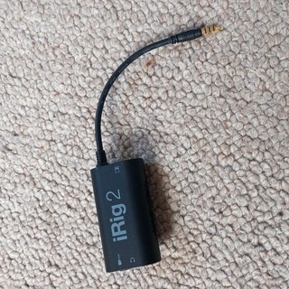 IK Multimedia iRig 2 mobile interface guitar DJ black 3.5mm