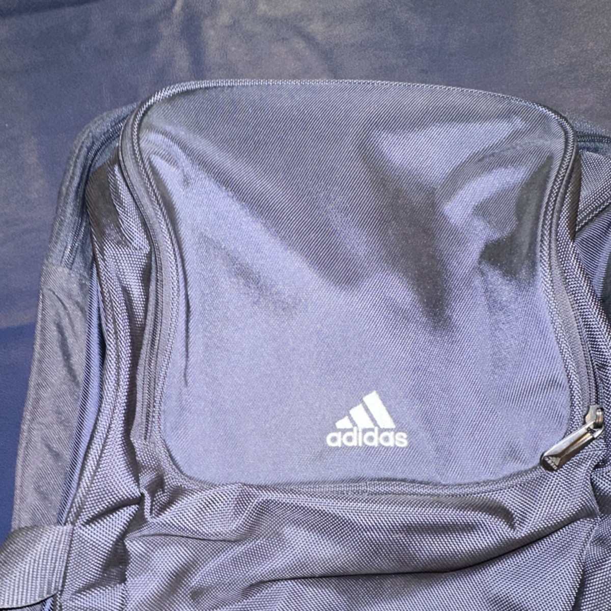 adidas Black Rolling Duffle Bag Wheeled Carry On Travel Luggage | eBay