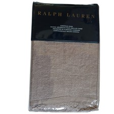 Ralph Lauren Notting Hill Purple Euro Pillow Sham NEW