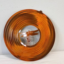 Metal Dragonfly Wind Spinner 360° Steel Outdoor Garden Decor