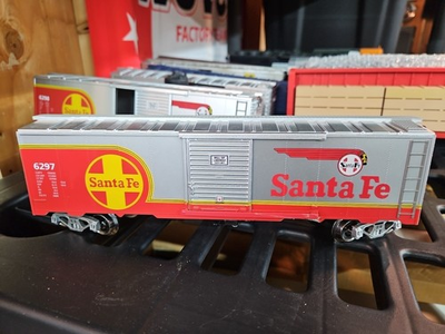#ad Menards Gold Line 6297 SANTA FE BOX Car $30.00