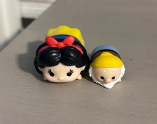Disney Tsum Tsum large snow white and medium happy