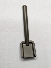 Lego part 3837 - Minifig Accessory Tool - Shovel / Spade, OldDarkGray