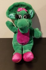 Vintage Baby Bop Barney Plush 1992 The Lyons Group Dinosaur Stuffed Animal
