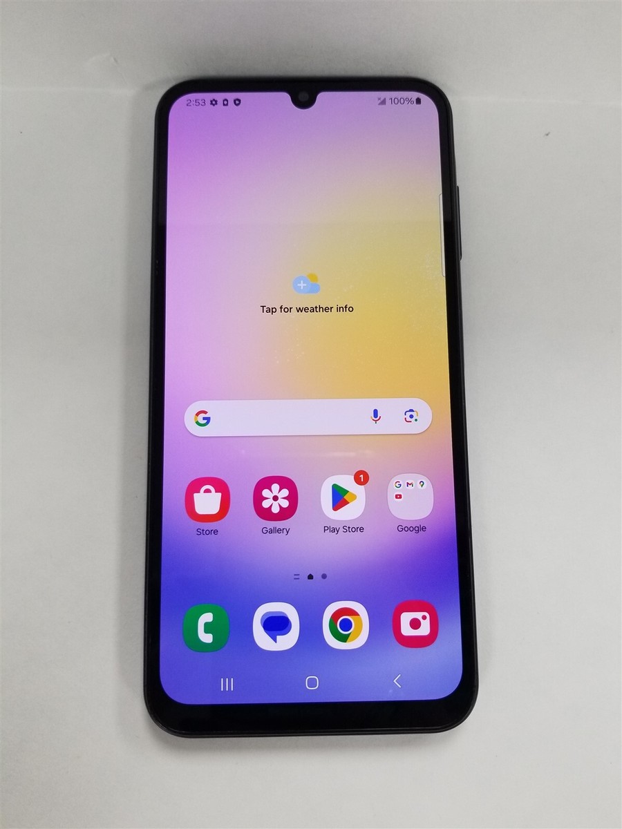 Galaxy A25 5G　ブラック Samsung Galaxy A25 5G A Series 128GB Unlocked Android