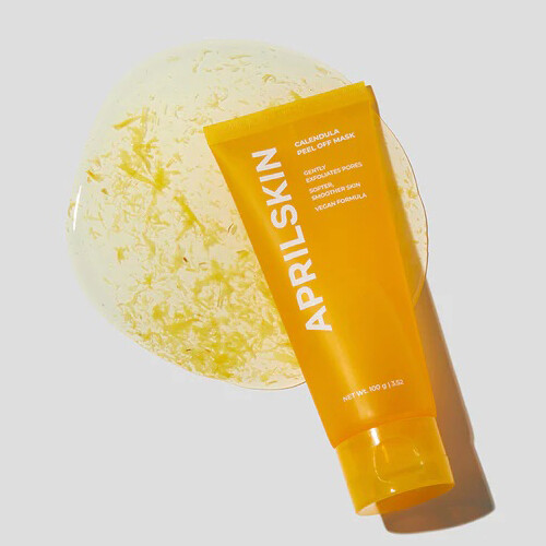 APRILSKIN Real Calendula Peel Off Pack Mask 100g Face Scrub Exfoliators