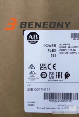 25B-D017N114 PowerFlex525 7.5kW/10HP AC Drive 25BD017N114