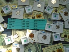 Estate lot Sale US Coins  SILVER GOLD, COINS, EMERALDS- 5 PC. LOTS-INVEST NOW
