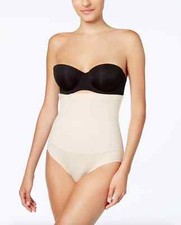 Maidenform L98728 Women's Latte High Waist Shaping Brief Size XL