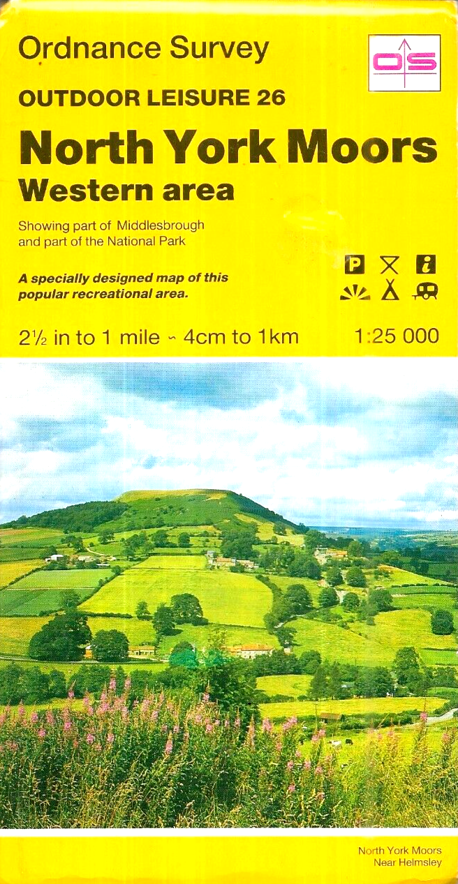 Ordnance Survey North York Moors - Western area - Outdoor Leisure 26