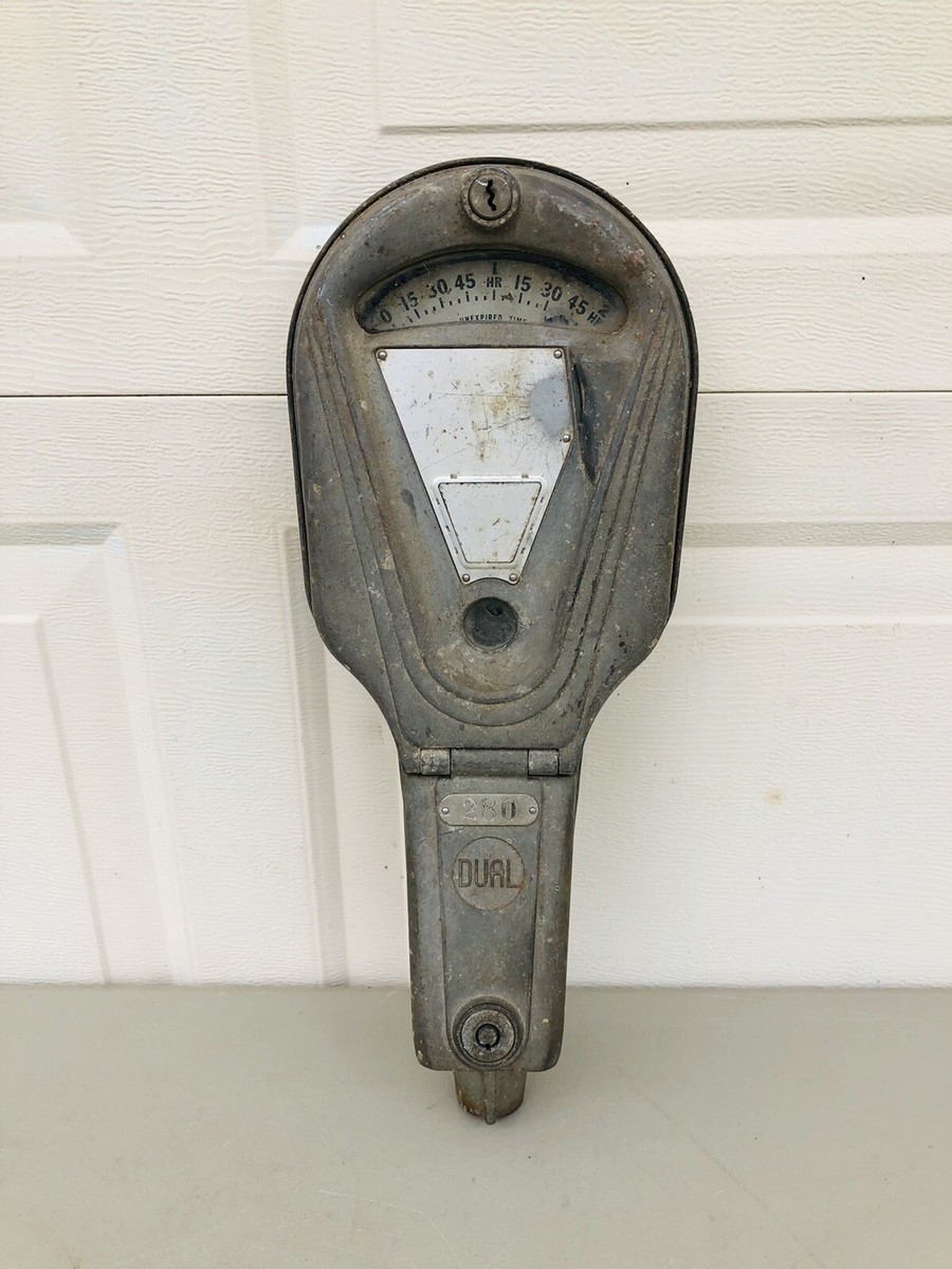 Vintage Parking Meter Dual | eBay Vintage Parking Meter Dual | eBay
