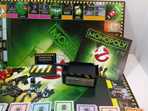Hasbro Ghostbusters Monopoly Boxed Game w/ sound Trap Card Holder 2020 - Video 1 of 1