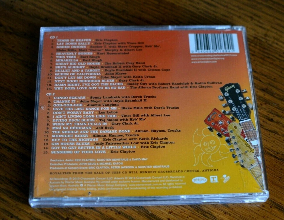 Eric Clapton Crossroads Guitar Festival 2013 (2 CD) Derek Trucks, Keb Mo, Allman - Изображение 3 из 4