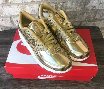 womens air max 90 gold