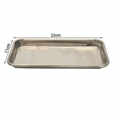 Dental Medical Instrument Sterilize Stainless Steel Surgery Plate Tray Square