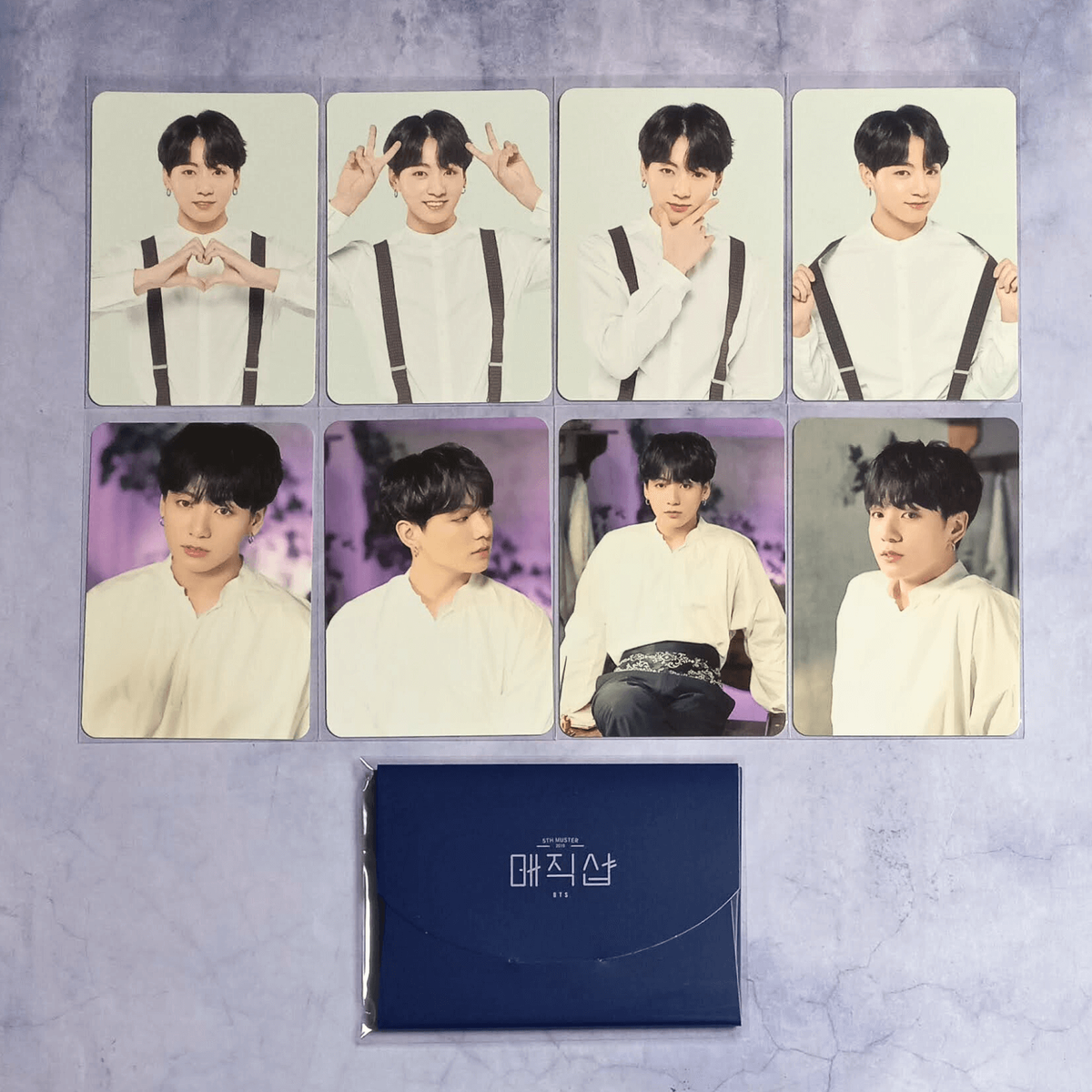 BTS 5th Muster Magic Shop Seoul Official Mini Photo Card BTS 5th Muster Magic Shop Seoul Official Mini Photo Card
