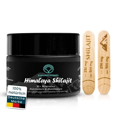 Shilajit Himalaya Harz 30g Fulvinsäure Immunsystem Energie Fitness Minerale
