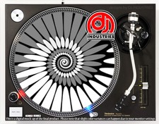 Spin Cycle - 7"-12" DJ slipmat for turntable record player