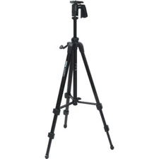 Sunpak - PlatinumPlus 6600PG 65.5" Heavy Duty Tripod Leg Locks Rubber Feet