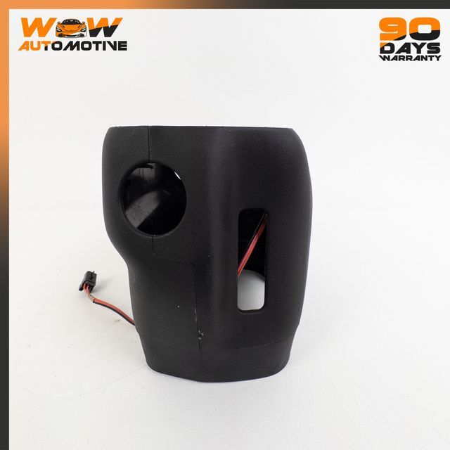 06-13 CHEVROLET CORVETTE C6 STEERING WHEEL COLUMN SHROUD COVER BLACK OEM