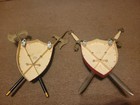 Set Of Japan Made Medieval Sword Plaques Collection Wall Decorative Arts — photo 2