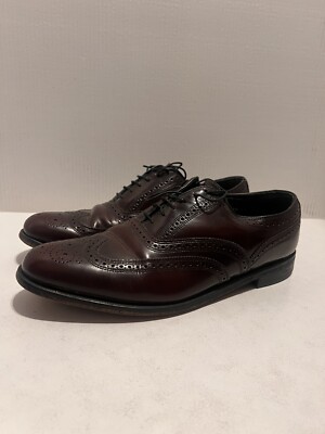 FLORSHEIM Men s Size 9.5 D Shoes DRESS SHOES Oxford Lace Up Leather Brown