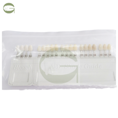 GUIDA PARALUME SBIANCAMENTO denti 27 colori scatola professionale denti
