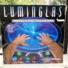 Vintage Luminglas 16 Glass Blue Interactive P...