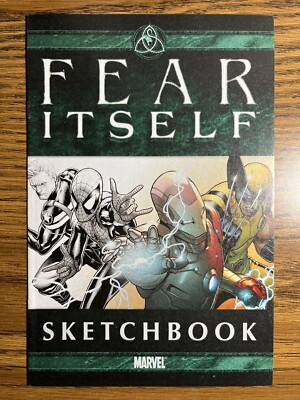 FEAR ITSELF SKETCHBOOK 1 PROMOTIONAL IRON MAN WOLVERINE SPIDER-MAN MARVEL 2011