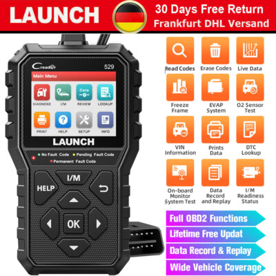 2026 LAUNCH Profi KFZ OBD2 Diagnosegerät Auto Scan Fehler Auslesegerät Diagnose
