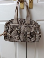 Kipling Defea Handbag In Snake Print